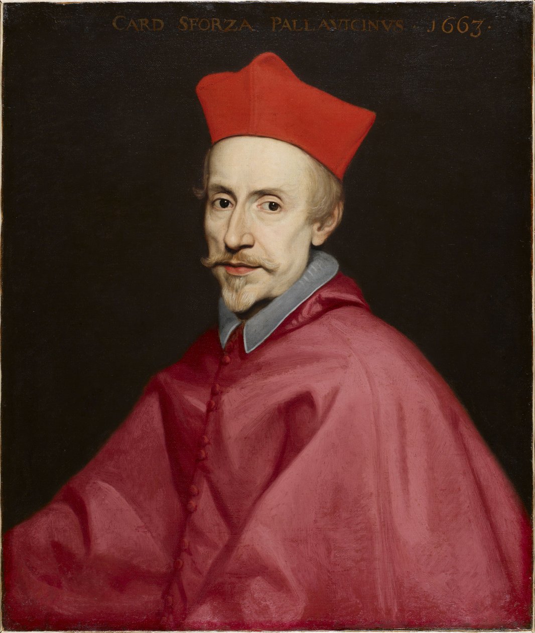 Retrato de Pietro, Cardeal Sforza Pallavicino (1607-1667) de Unbekannt Unbekannt