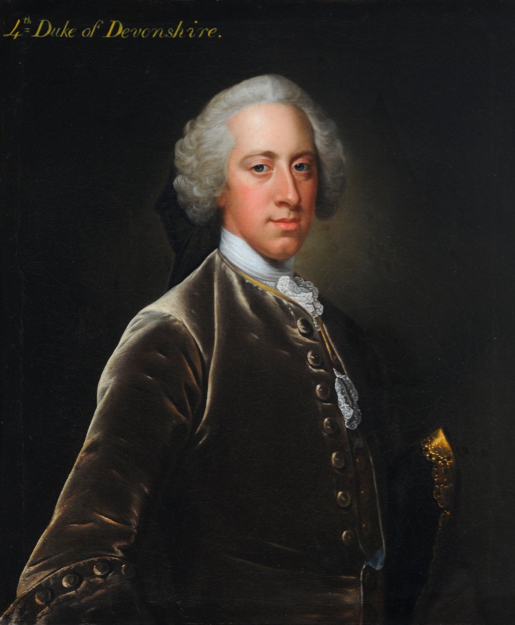 Retrato de William Cavendish (1720–1764) de Unbekannt Unbekannt
