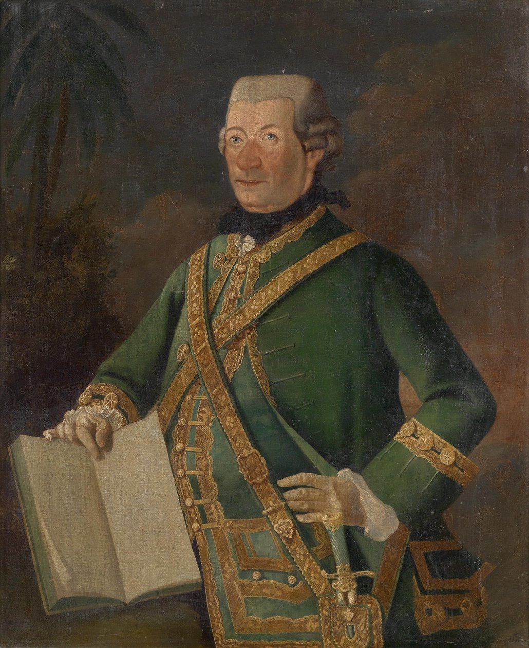 Retrato de um cavalheiro de Unbekannt Unbekannt