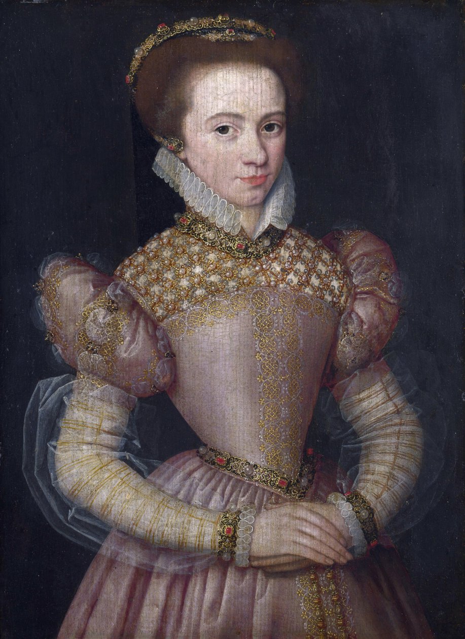 Retrato de uma senhora de Unbekannt Unbekannt