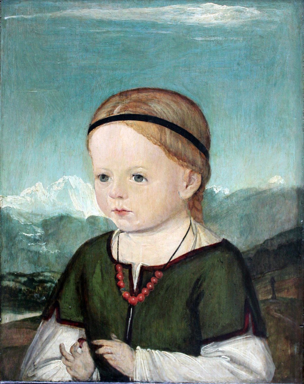Retrato de uma criança de Thenn de Unbekannt Unbekannt