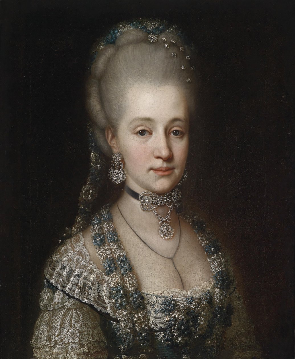 Retrato de uma arquiduquesa de Unbekannt Unbekannt