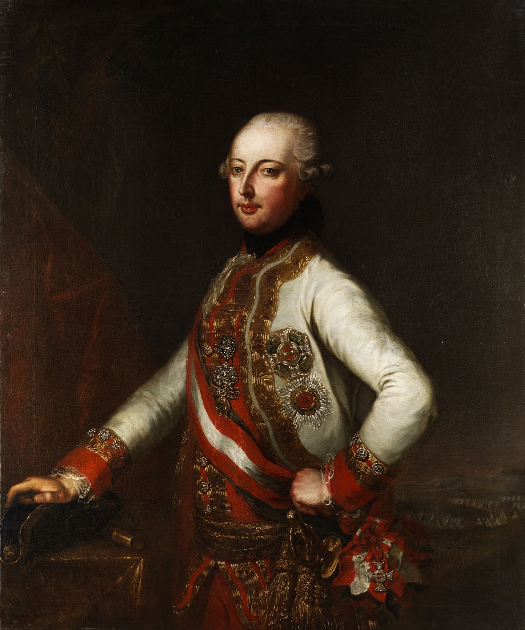 Retrato, provavelmente José II, imperador romano-germânico de Unbekannt Unbekannt