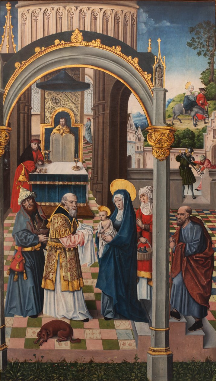 Apresentação de Jesus Cristo no templo de Unbekannt Unbekannt