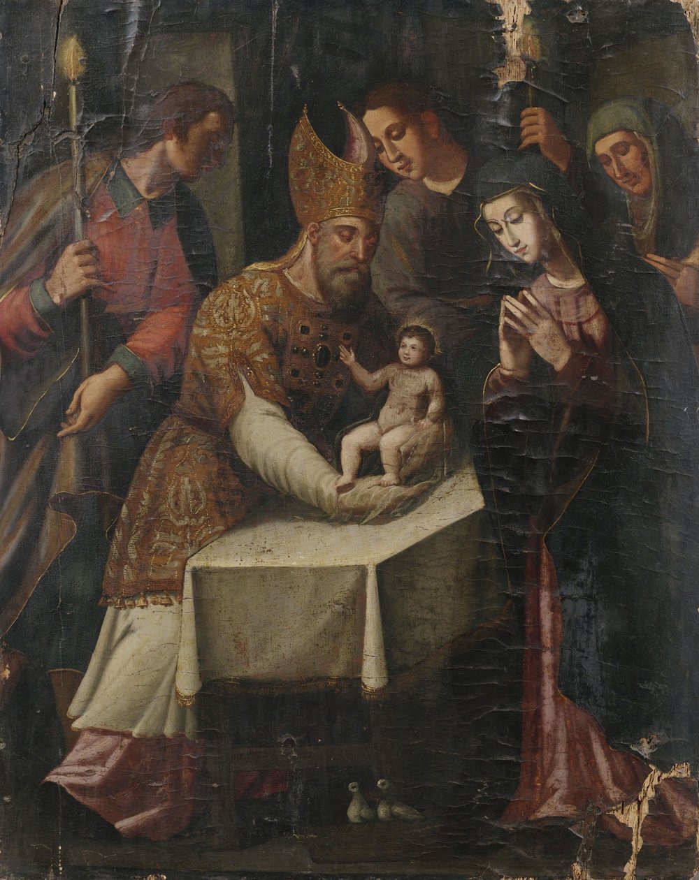 Apresentação de Jesus no templo de Unbekannt Unbekannt