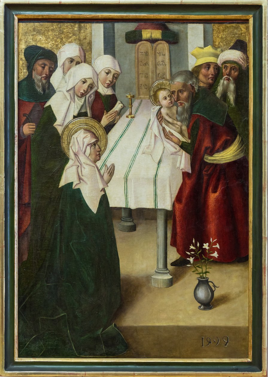 Apresentação de Jesus no templo de Unbekannt Unbekannt