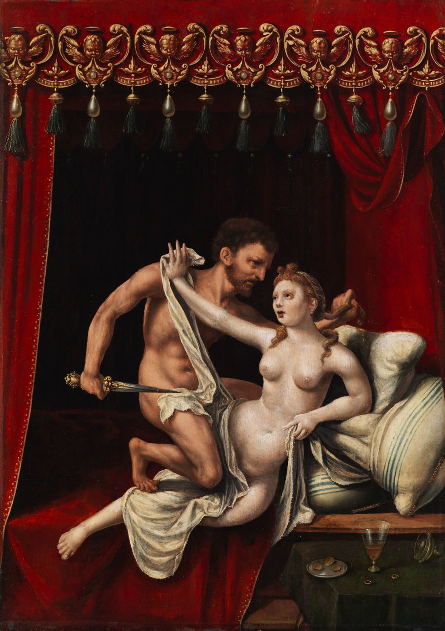 Violação de Lucretia. de Unbekannt Unbekannt