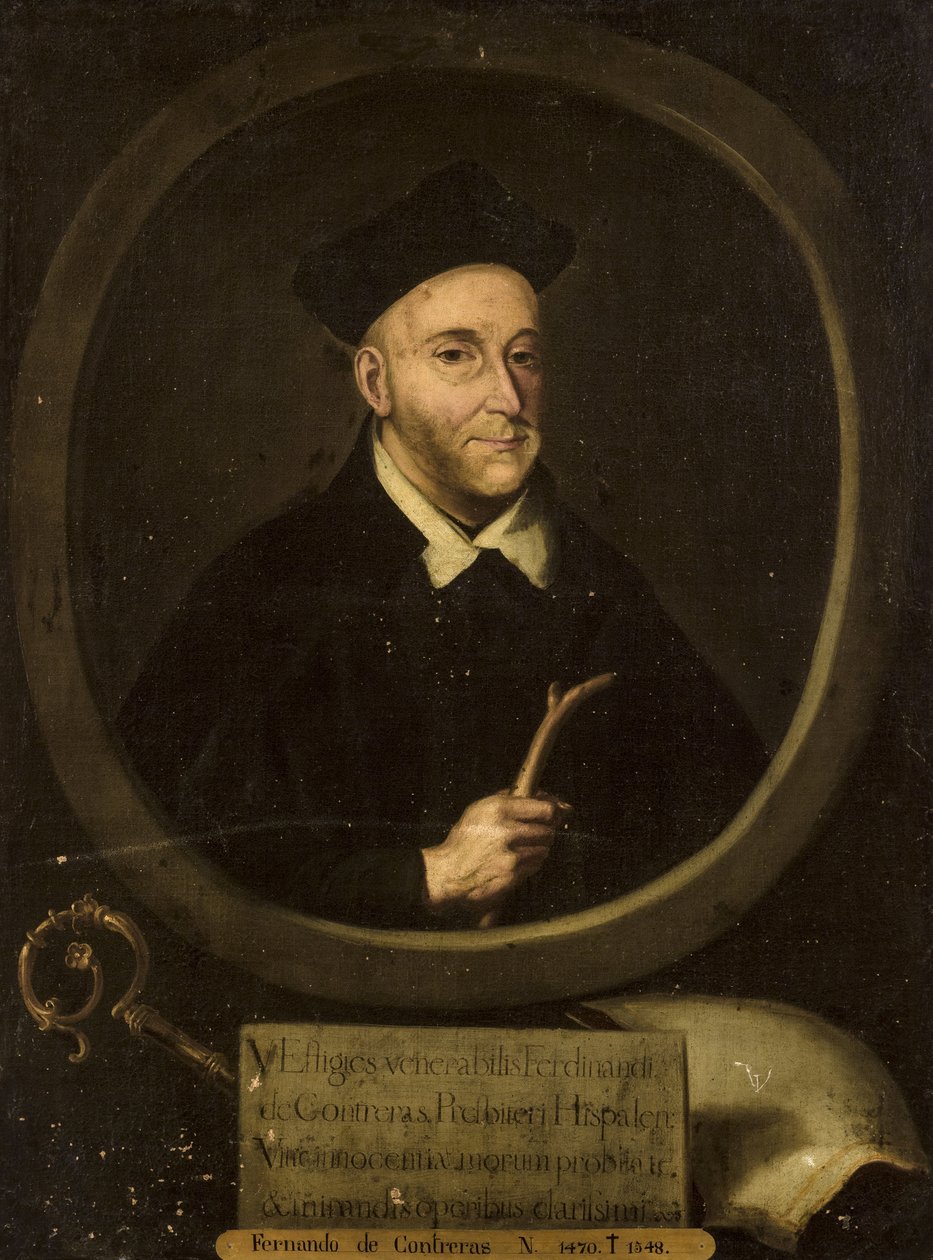 Retrato do Venerável Padre Fernando Contreras de Unbekannt Unbekannt