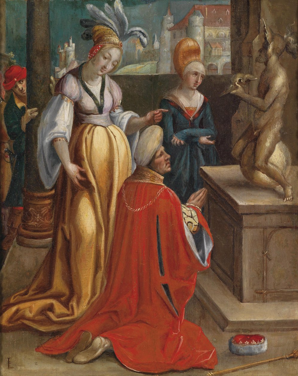 Idolatria de Salomão de Unbekannt Unbekannt