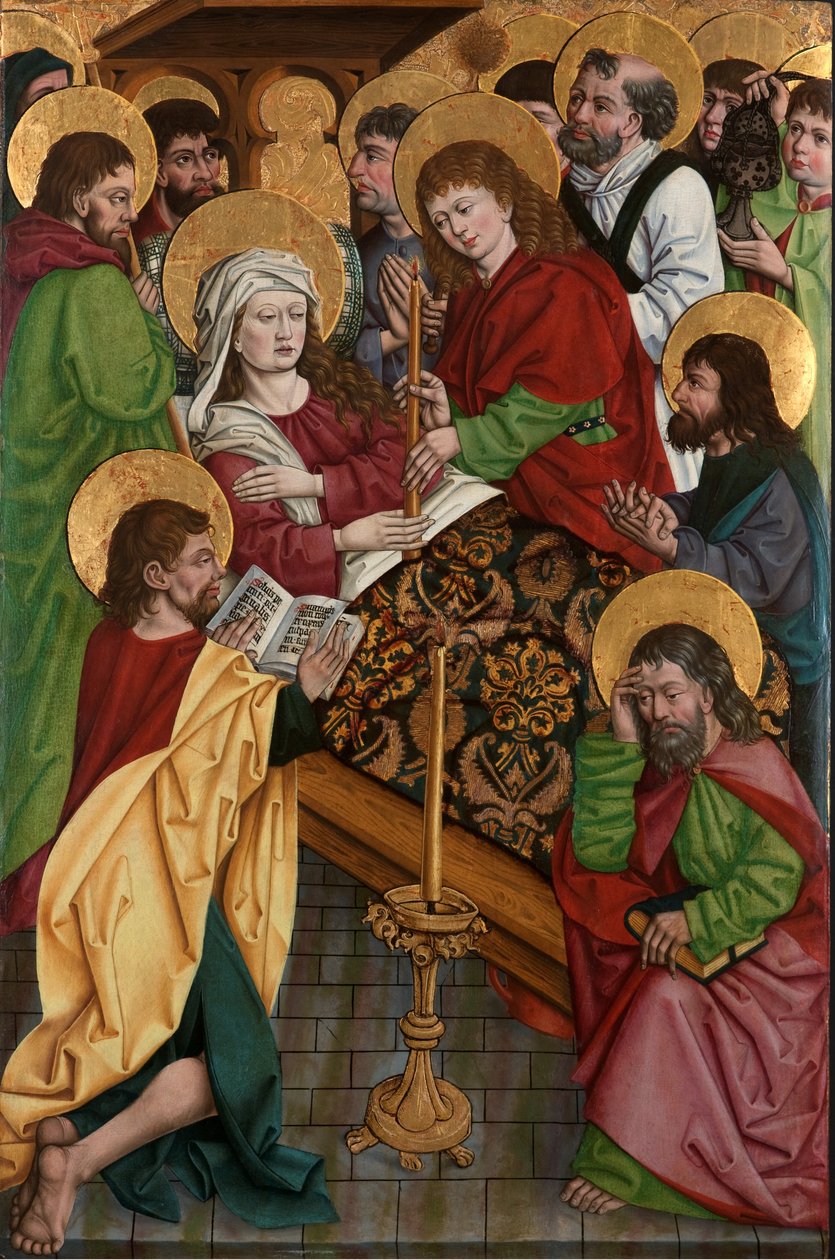 A morte da Virgem Maria de Unbekannt Unbekannt