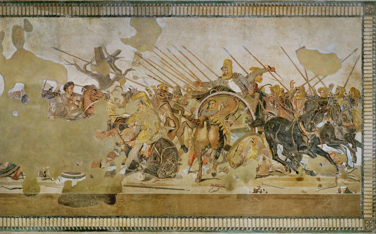 O chamado mosaico de Alexandre de Unbekannt Unbekannt