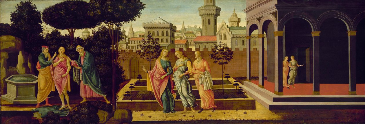 Susannah e os anciões de Unbekannt Unbekannt