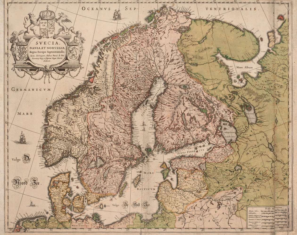Svecia Dania et Norvegia de Unbekannt Unbekannt