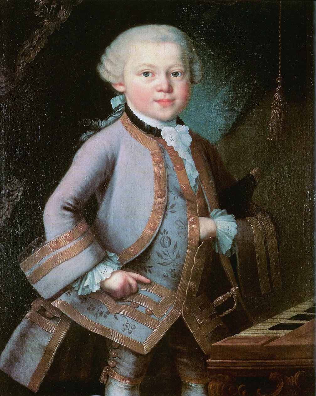 O menino Mozart de Unbekannt Unbekannt