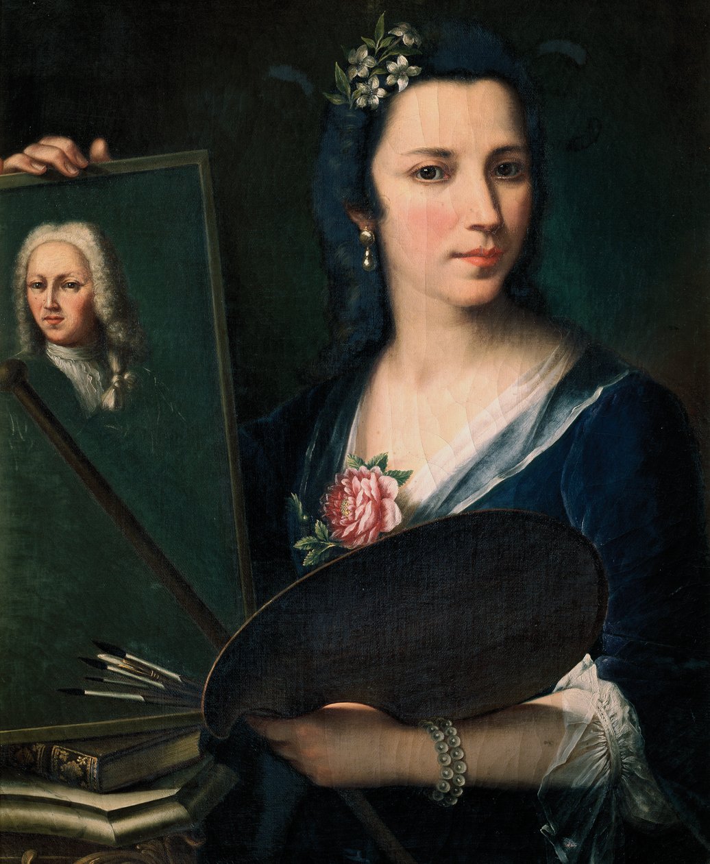 Violante Siries Cerroti&39;s Self portrait de Unbekannt Unbekannt