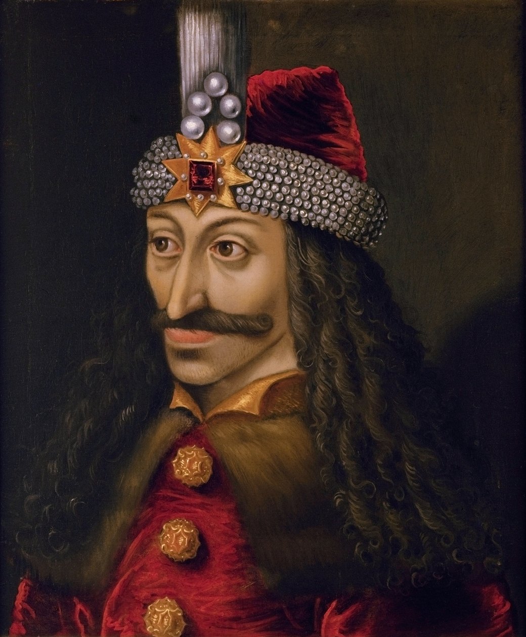Vlad Ţepeş, o impostor, Woywode da Valáquia 1456-1465 (falecido em 1477) de Unbekannt Unbekannt