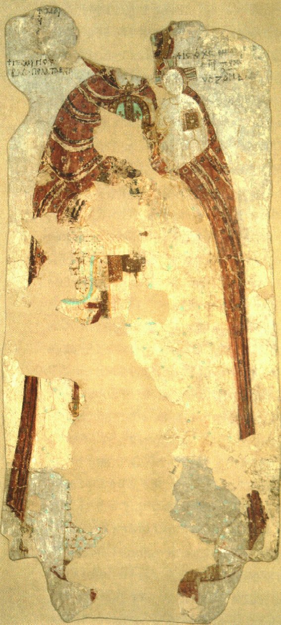 Pintura de parede do rei Georgios III de Makuria, Faras de Unbekannt Unbekannt