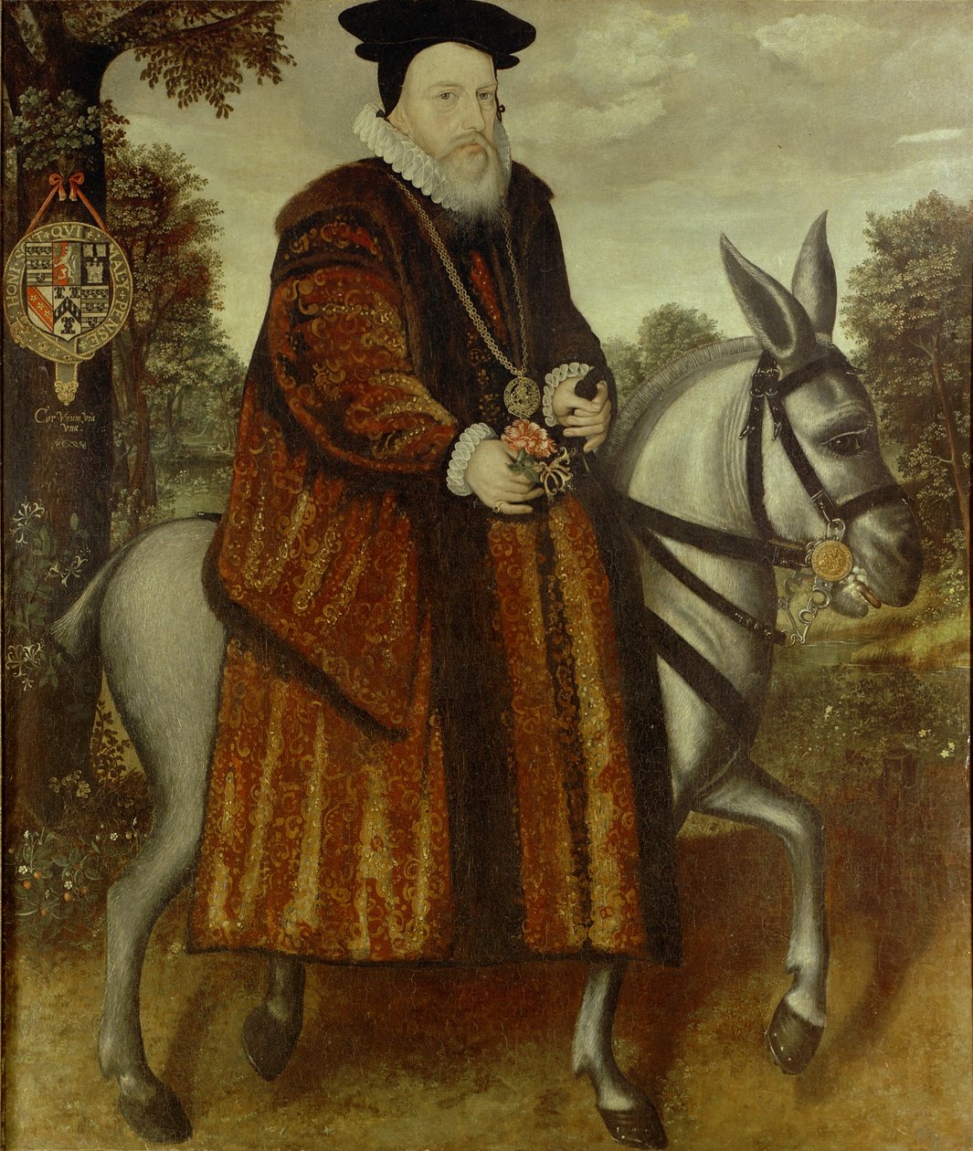 William Cecil, 1º Barão Burghley, Lorde Alto Tesoureiro da Inglaterra, Biblioteca Bodleian, Oxford de Unbekannt Unbekannt