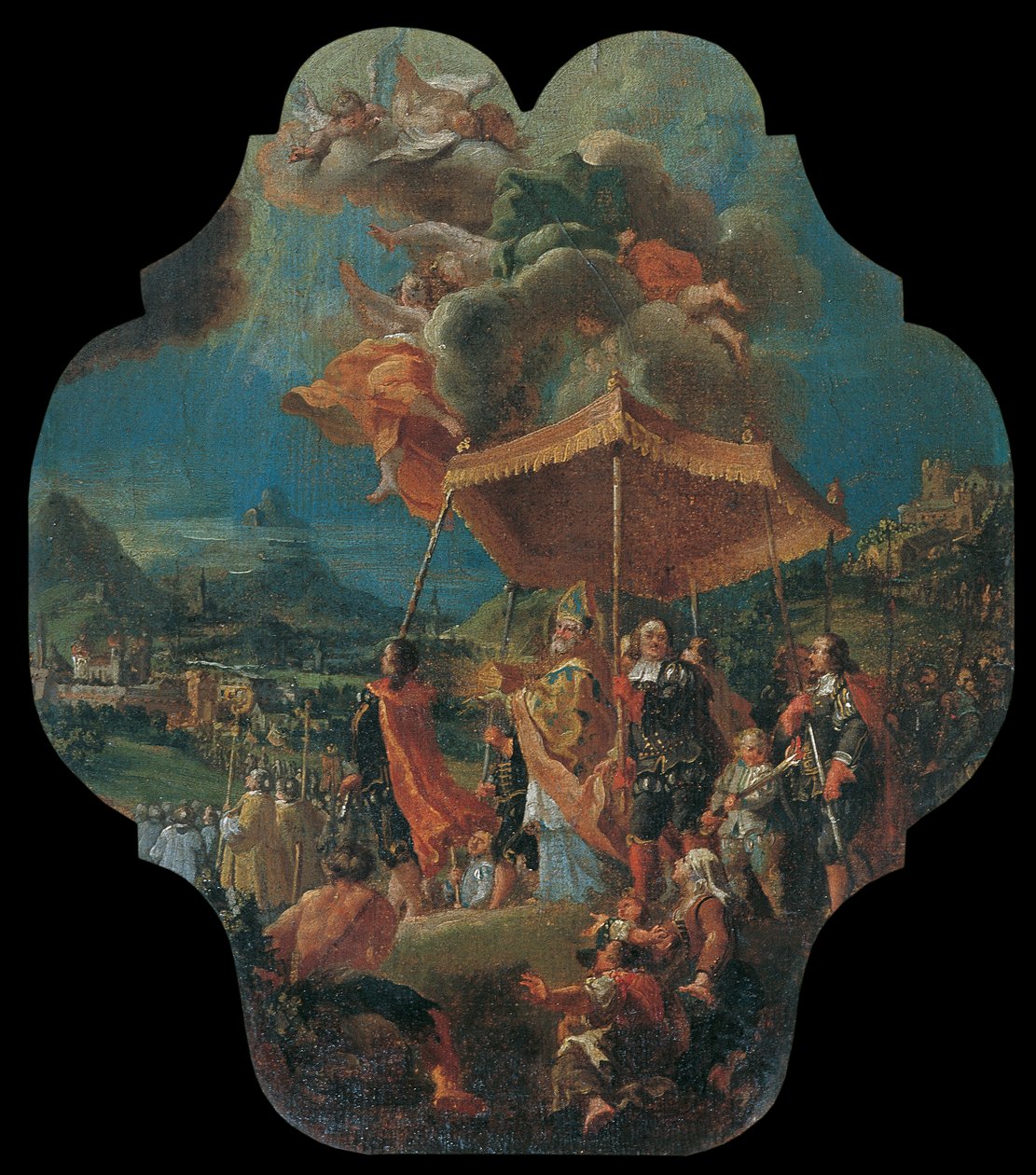 A transmissão do Santo dos Santos de Säben a Brixen de Unbekannt Unbekannt