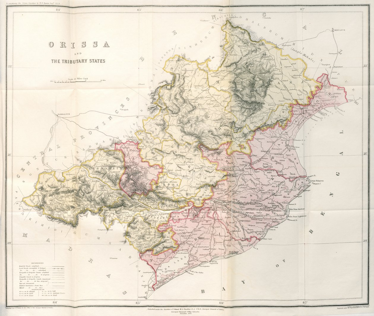 Uma Conta Estatística de Bengala, volume 19, digitalizada por Staatsbibliothek zu Berlin (Biblioteca Estadual de Berlim) de Unbekannt Unbekannt