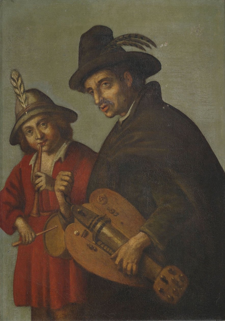 Hurdy gurdy e baterista de Unbekannt Unbekannt
