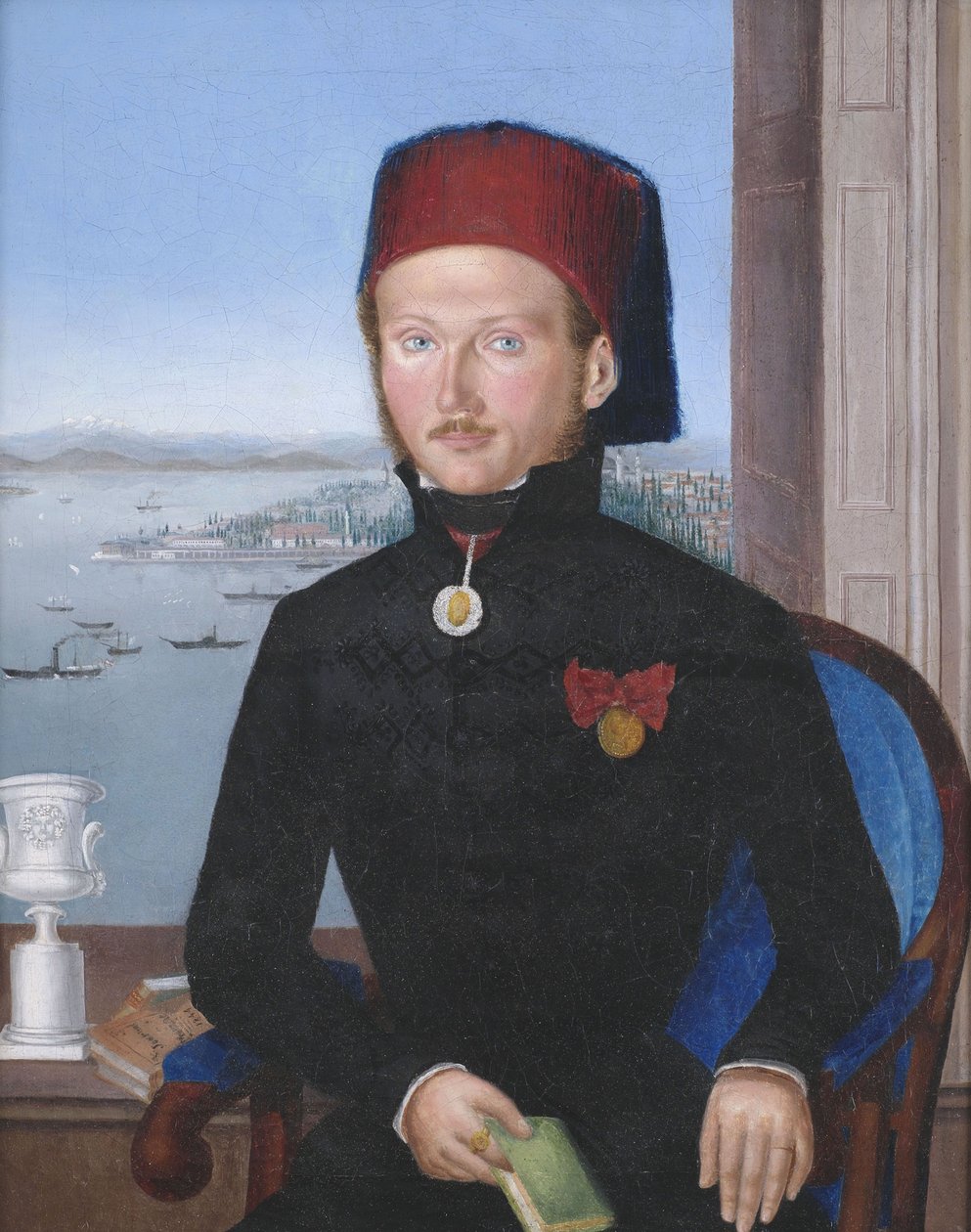 Retrato, de, um, viajante, em, turco, traje de Unbekannt Unbekannt