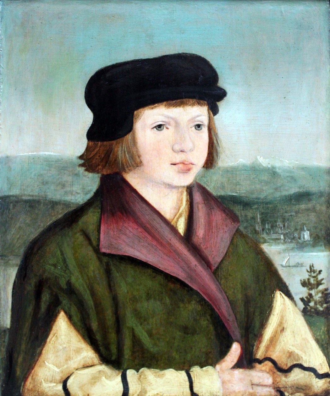 Retrato de uma criança de Thenn de Unbekannt Unbekannt