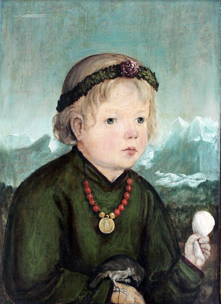 Retrato de uma criança de Thenn de Unbekannt Unbekannt