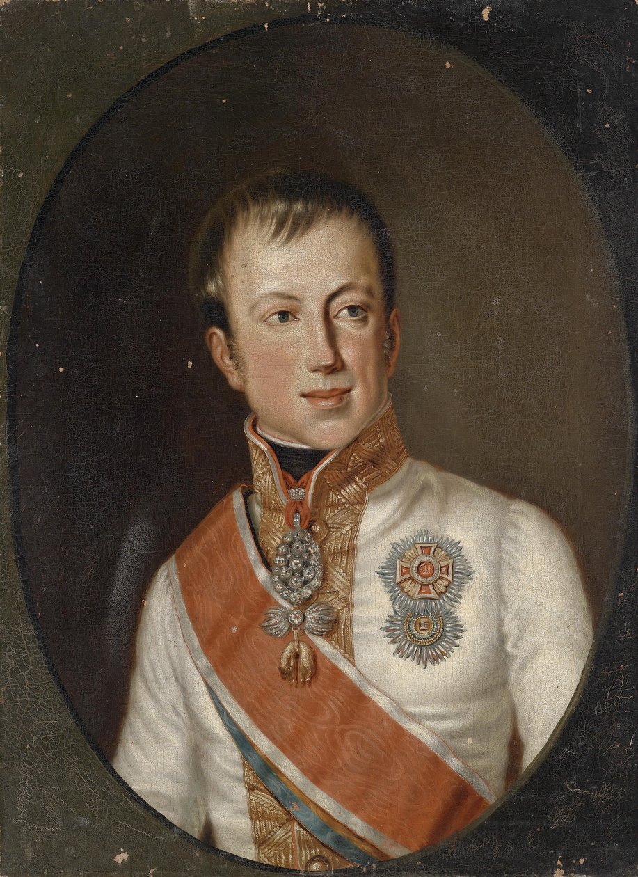 Retrato, de, imperador, ferdinand, i, de, áustria, em, uniforme, com, decorações de Unbekannt Unbekannt