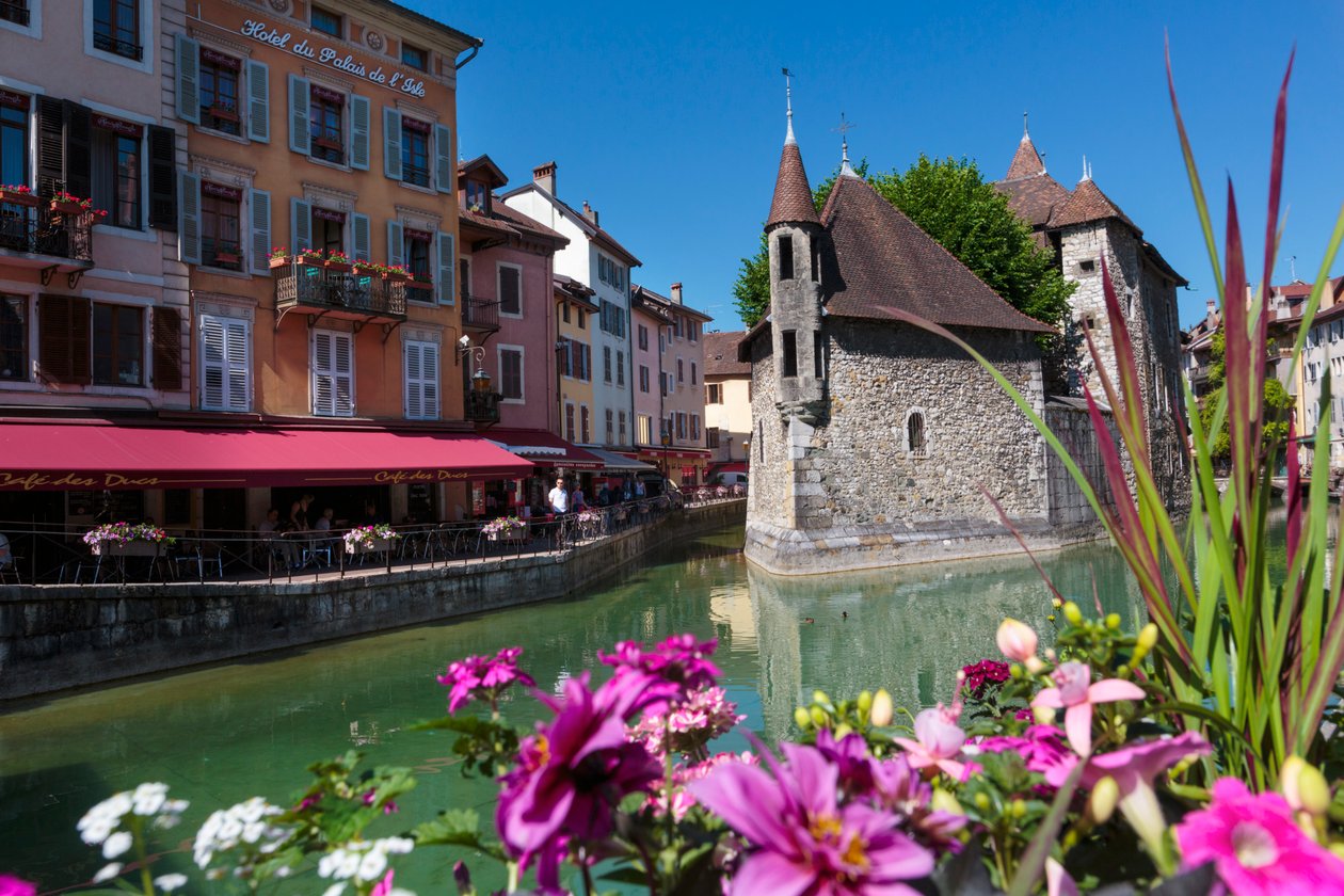 Annecy, França. Palácio da Ilha. de Unbekannt Unbekannt