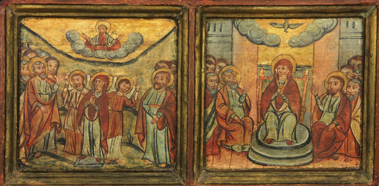 Ascensão de Cristo. Descida do Espírito Santo de Unbekannt Unbekannt