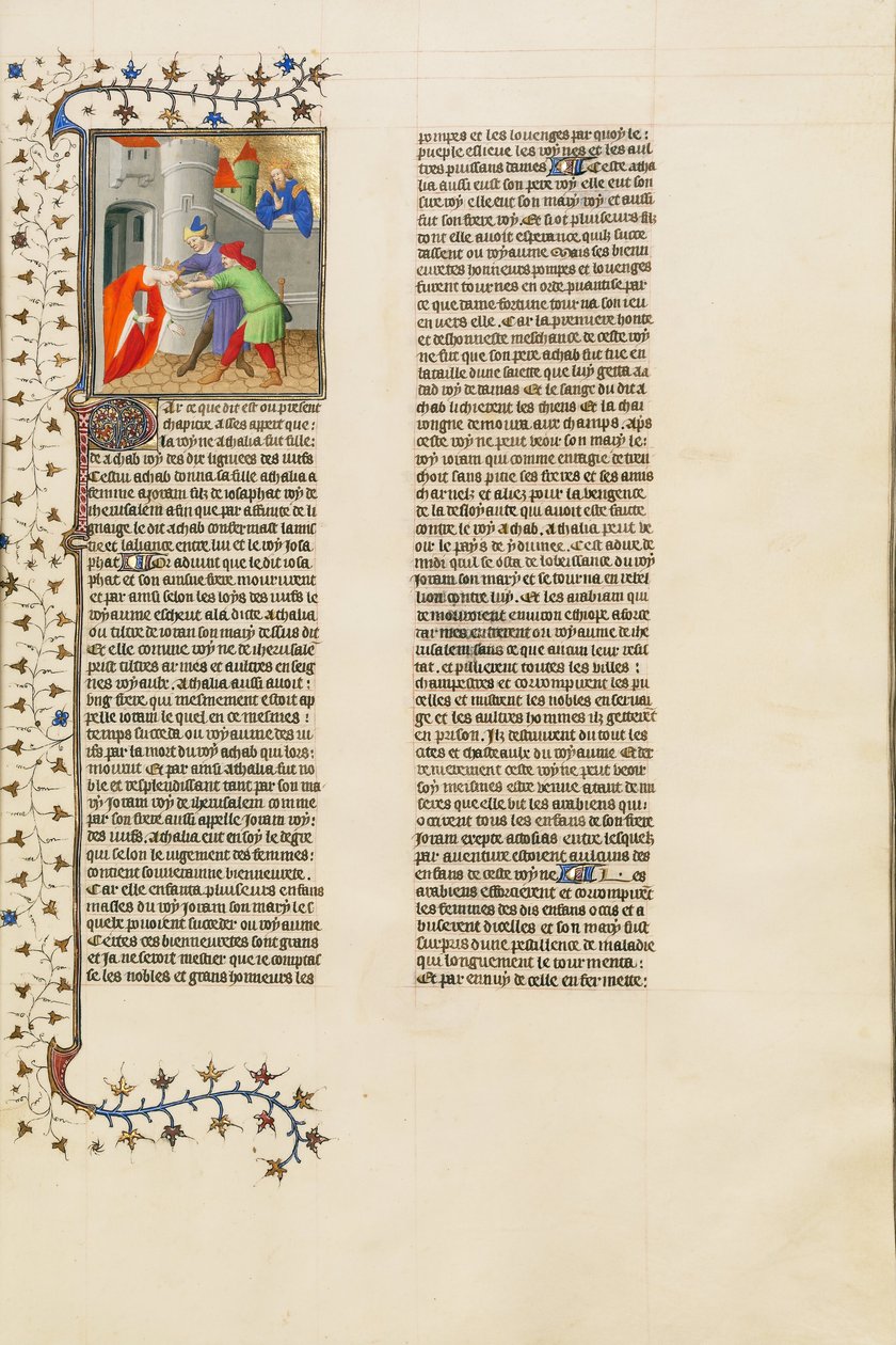 Atalia, rainha de Judá, arrastada do templo de Unbekannt Unbekannt