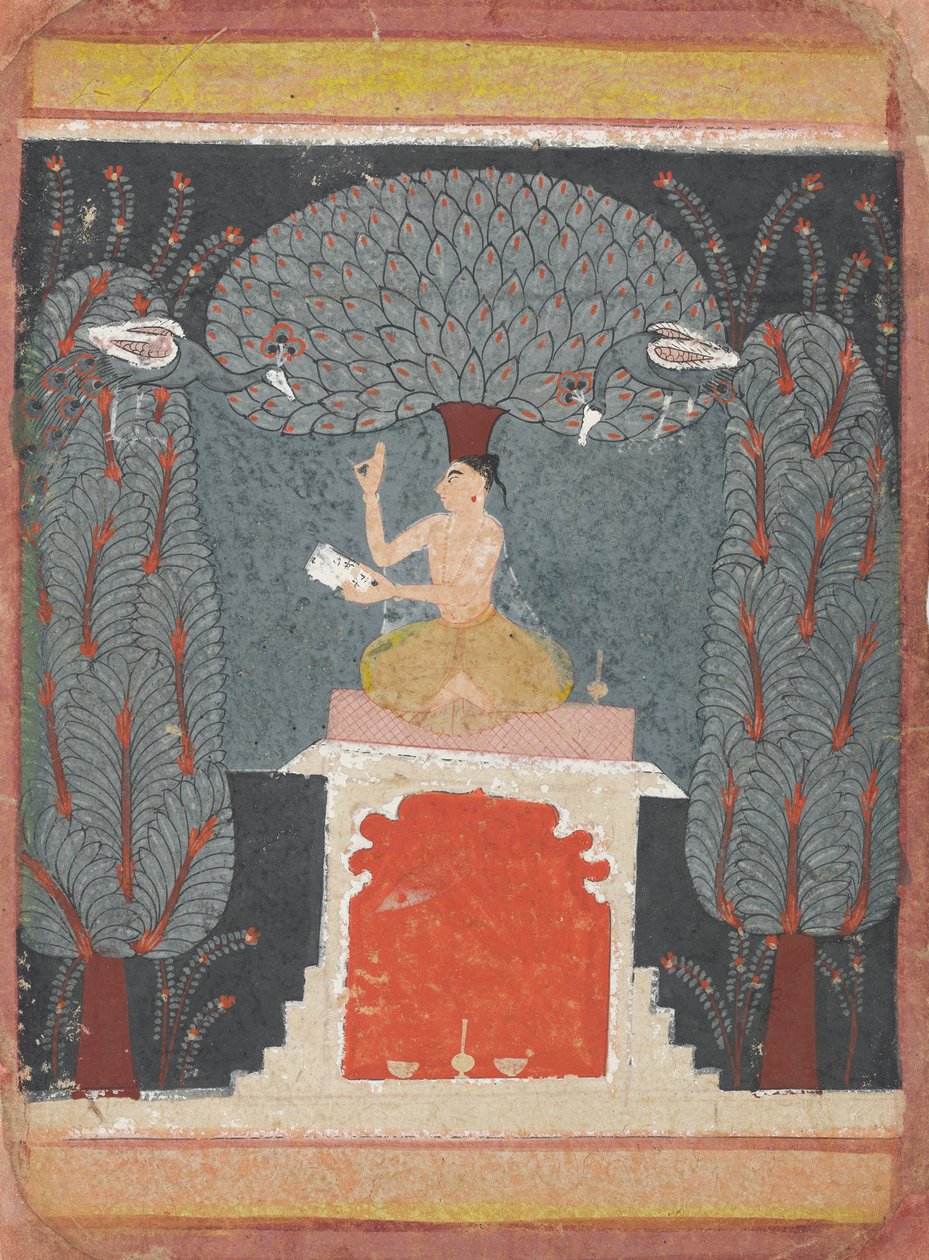 Bangalô ragini de uma série de Ragamala de Unbekannt Unbekannt