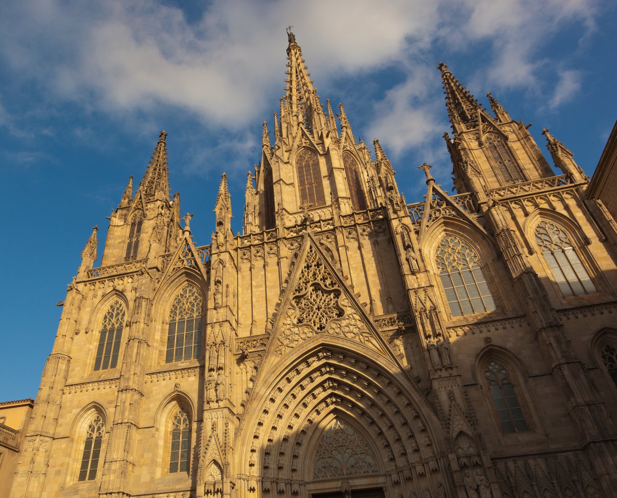 Barcelona, Espanha. A catedral gótica. de Unbekannt Unbekannt