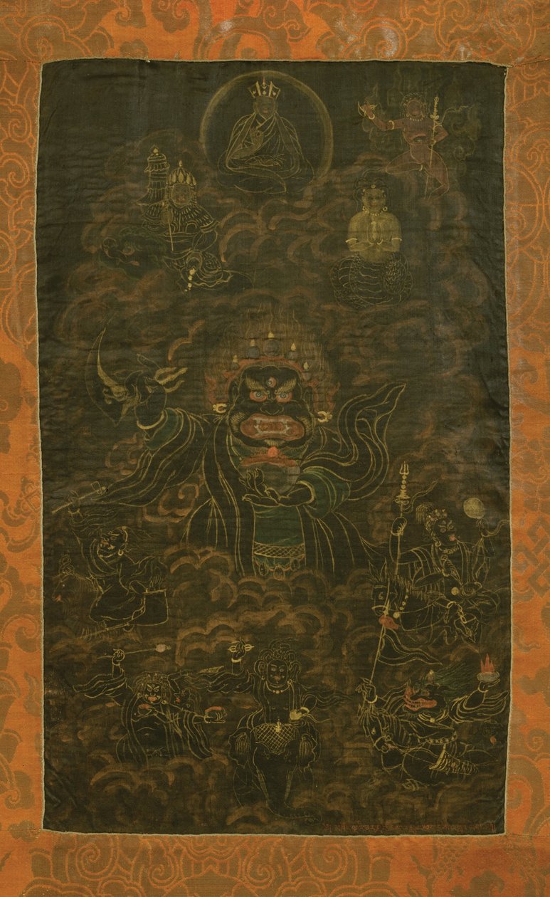 Manto Negro Mahakala ou Bernag Chen de Unbekannt Unbekannt