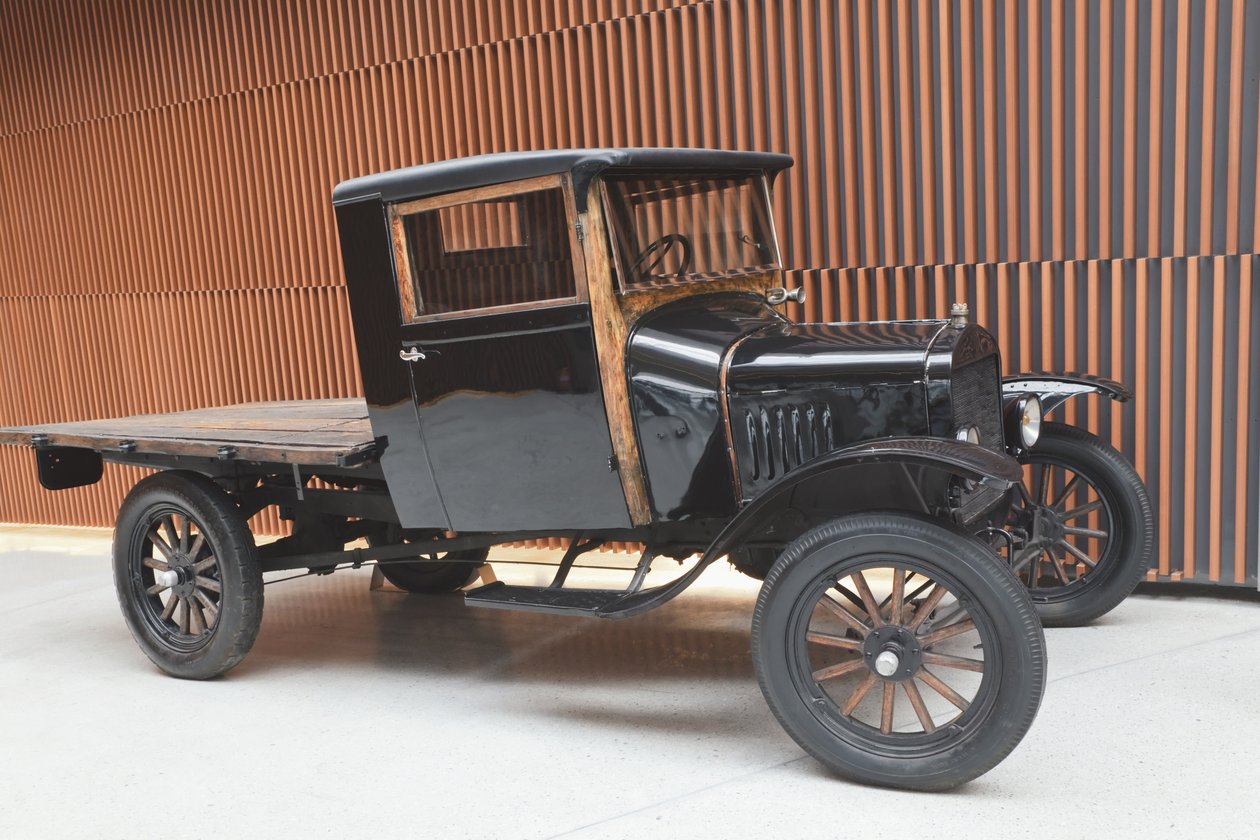 Black Ford Modelo T camionete de c.1920 de Unbekannt Unbekannt