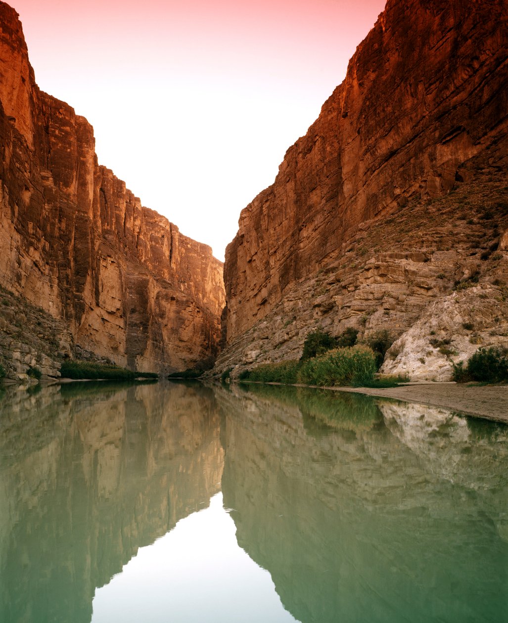 Blefes, acima, rio grande, em, parque nacional grande curvatura, texas de Unbekannt Unbekannt