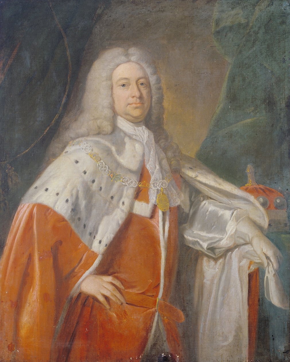 Britânico - retrato de um barão de Unbekannt Unbekannt