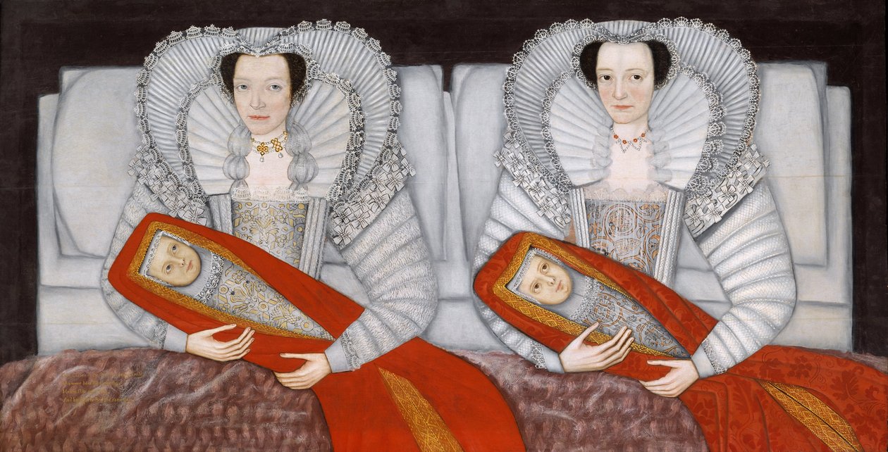 Escola Britânica do Século 17 - The Cholmondeley Ladies de Unbekannt Unbekannt