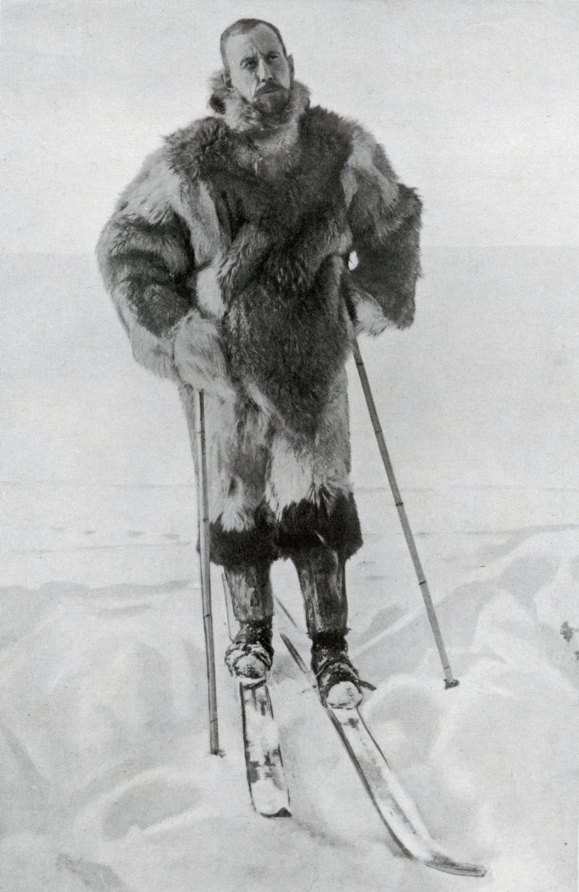 Capitão Roald Amundsen, de &39;The Year 1912&39;, publicado em Londres, 1913 de Unbekannt Unbekannt