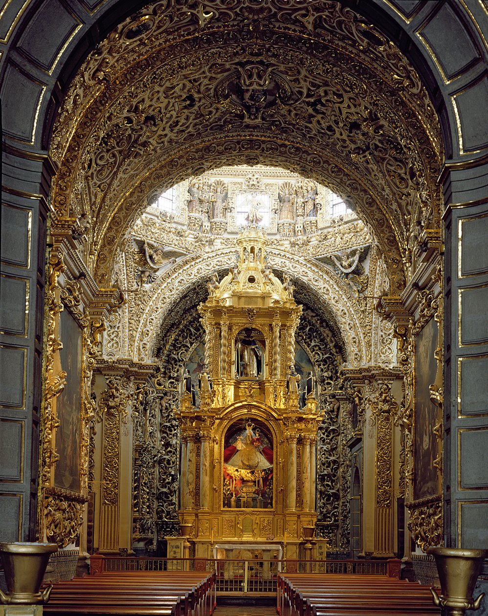 Interior da capela de Unbekannt Unbekannt