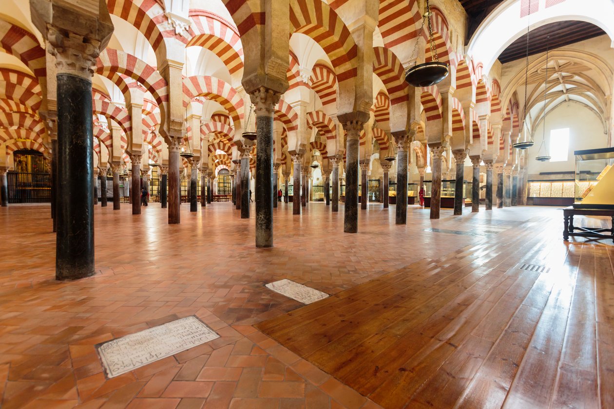 Córdoba, Espanha. Interior da mesquita. de Unbekannt Unbekannt