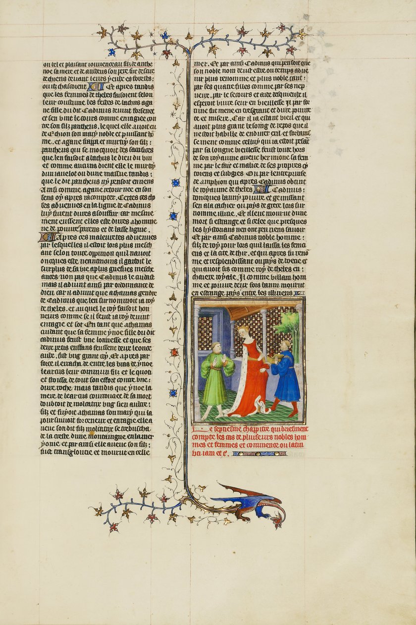 Creusa Recebendo as Jóias Ardentes de Medea de Unbekannt Unbekannt