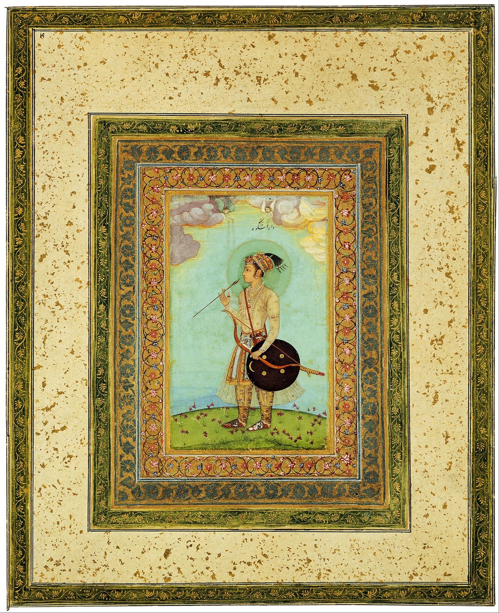 Dara Shikoh como um menino de Unbekannt Unbekannt