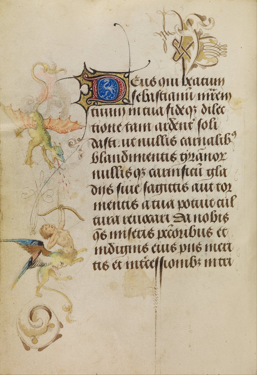 Página de texto decorada (6832740) de Unbekannt Unbekannt