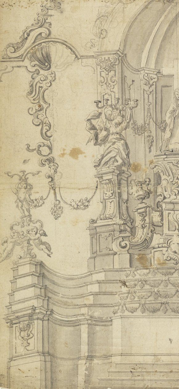 Design para um altar de Unbekannt Unbekannt