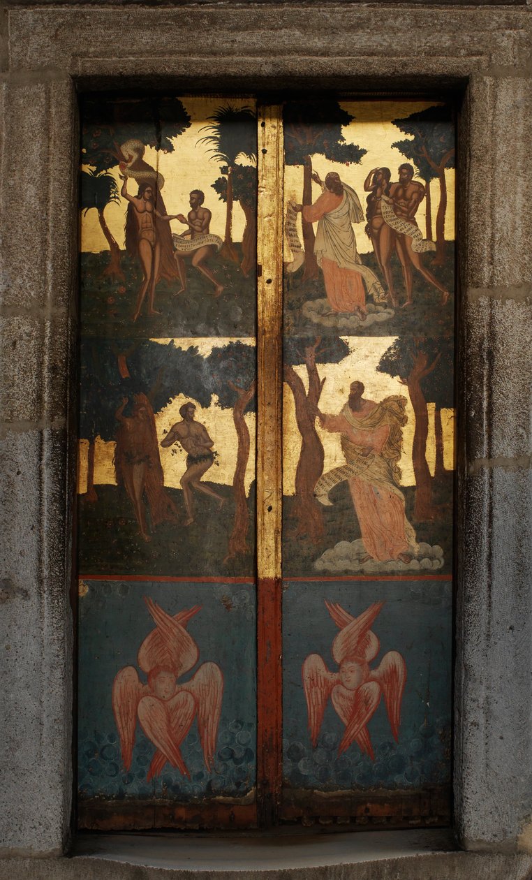 Porta da Capela da Panaghia (a Virgem) de Unbekannt Unbekannt