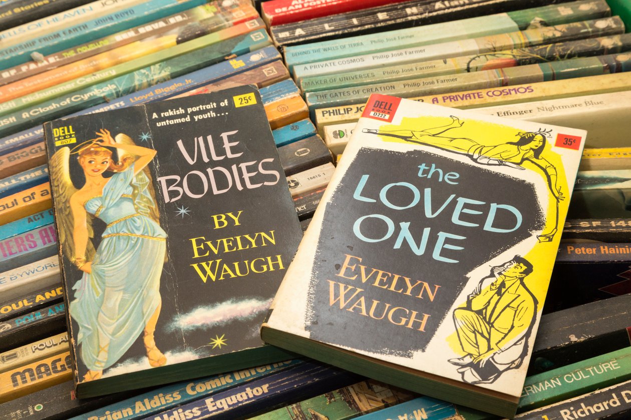 Primeiras capas de brochura de Evelyn Waugh. de Unbekannt Unbekannt
