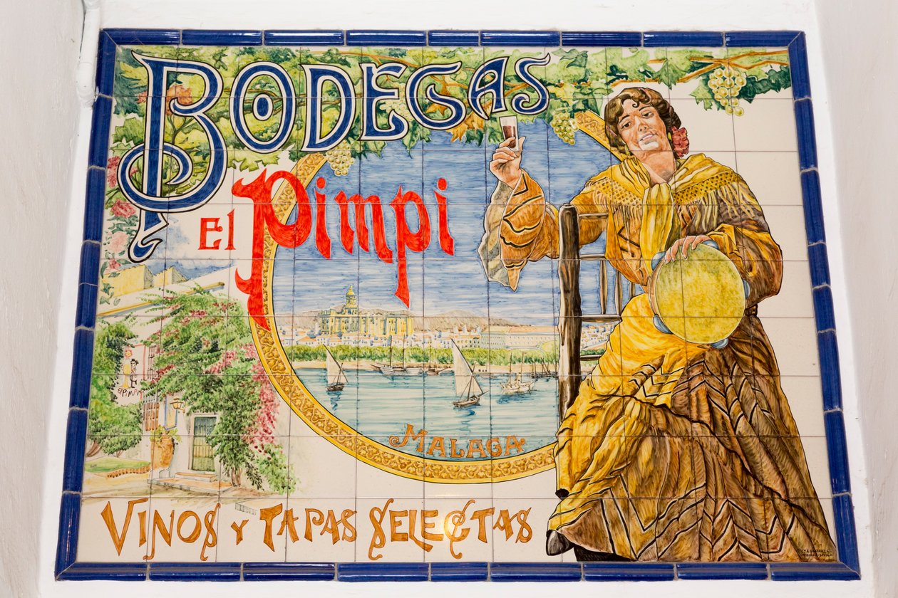 A vinícola Pimpi, Málaga, Espanha de Unbekannt Unbekannt