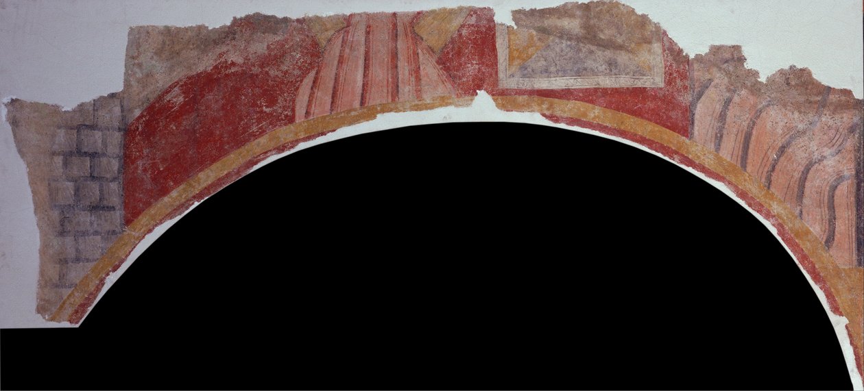 Extrados de um arco de Sant Joan de Boí de Unbekannt Unbekannt